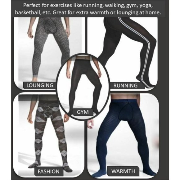 Adrian Tights Underwear & Socks Mens Opaque Tights 6 Denier Sport